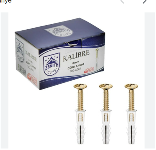 ZENİTH KALİBRE DÜBEL TAKIM PUL BAŞLI